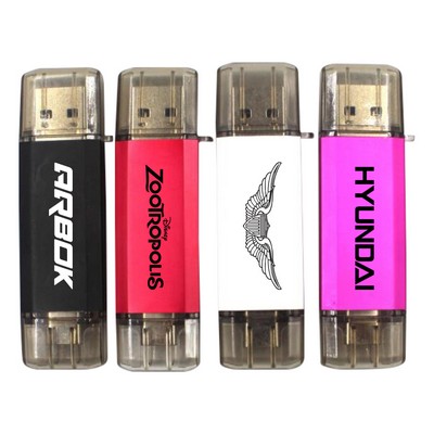 OTG Type-C USB Flash Drive – Compatible with iPhone, Android, Tablets & Computers 4GB-128GB